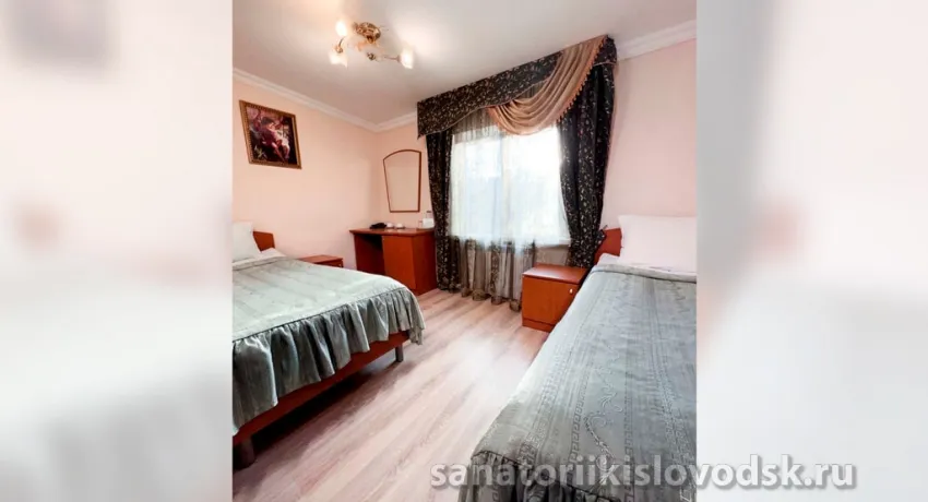 Санаторий Элита Кисловодск. 2 местный 1 комнатный Стандарт, Корпус 1
