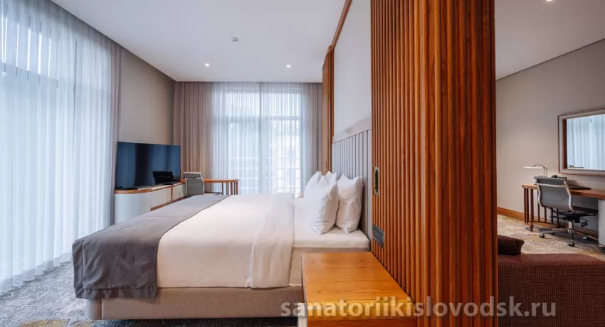 Санаторий Источник Кисловодск. 2 местный 1 комнатный Делюкс Премьер (70 м²)