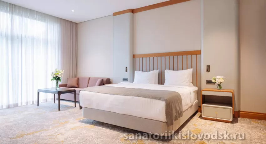 Санаторий Источник Кисловодск. 2 местный 2 комнатный Люкс (84 м²)