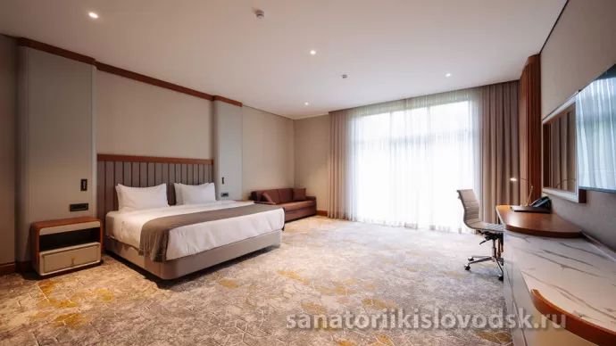 Санаторий Источник Кисловодск. 2 местный 1 комнатный Делюкс (50 м²)