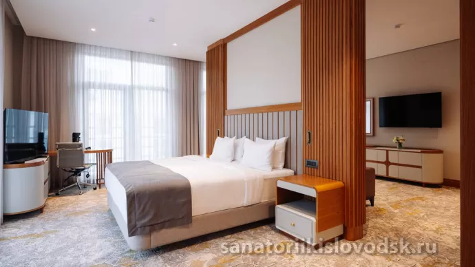 Санаторий Источник Кисловодск. 2 местный 1 комнатный Делюкс Премьер (70 м²)