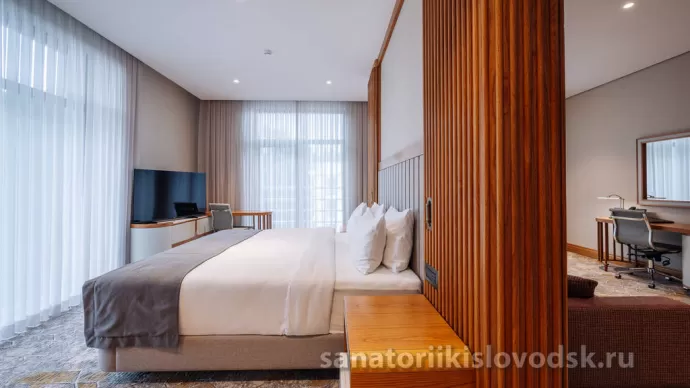 Санаторий Источник Кисловодск. 2 местный 1 комнатный Делюкс Премьер (70 м²)