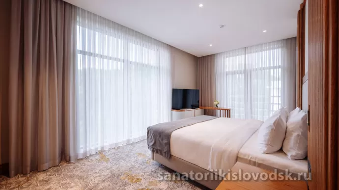 Санаторий Источник Кисловодск. 2 местный 1 комнатный Делюкс Премьер (70 м²)