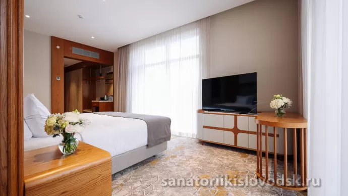 Санаторий Источник Кисловодск. 2 местный 1 комнатный Делюкс Премьер (70 м²)
