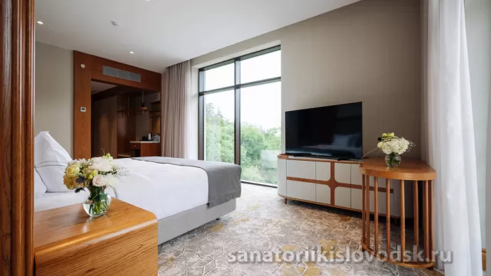 Санаторий Источник Кисловодск. 2 местный 1 комнатный Делюкс Премьер (70 м²)