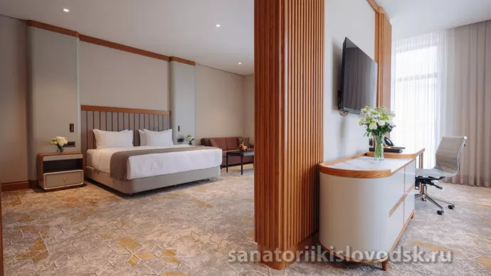 Санаторий Источник Кисловодск. 3 местный 2 комнатный Сюит (67 м²)