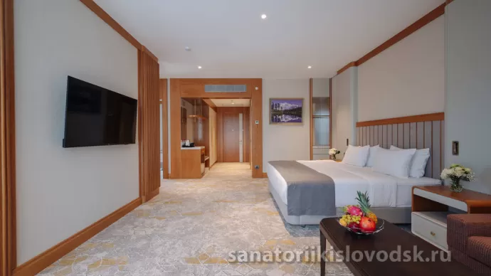 Санаторий Источник Кисловодск. 3 местный 2 комнатный Сюит (67 м²)